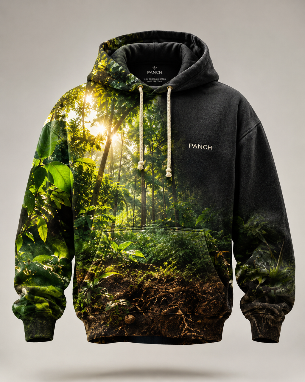 PRITHVI Heavyweight Loopback Hoodie (400 GSM Organic Cotton)
